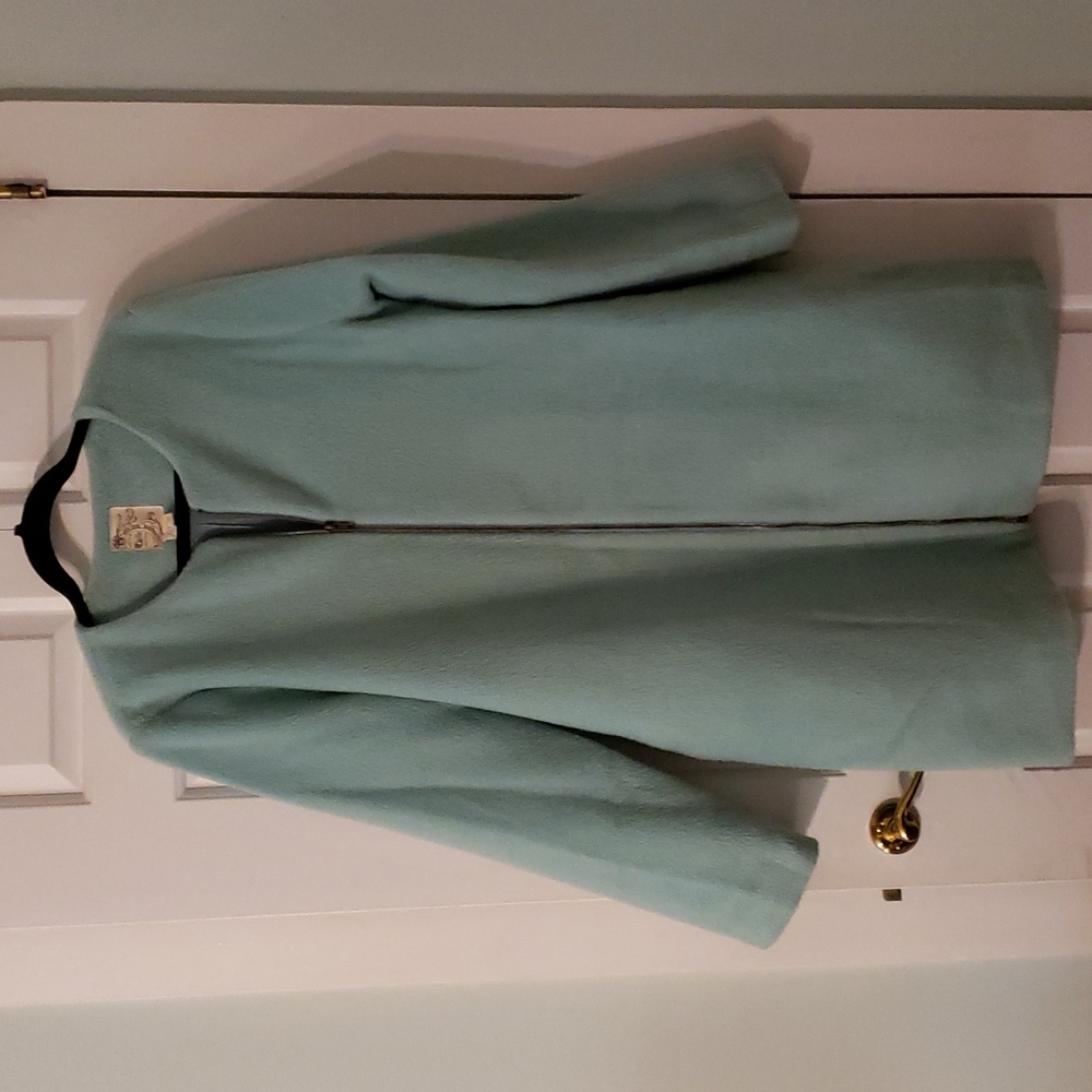 Anthropology Tulle Knee Length Coat sz xl